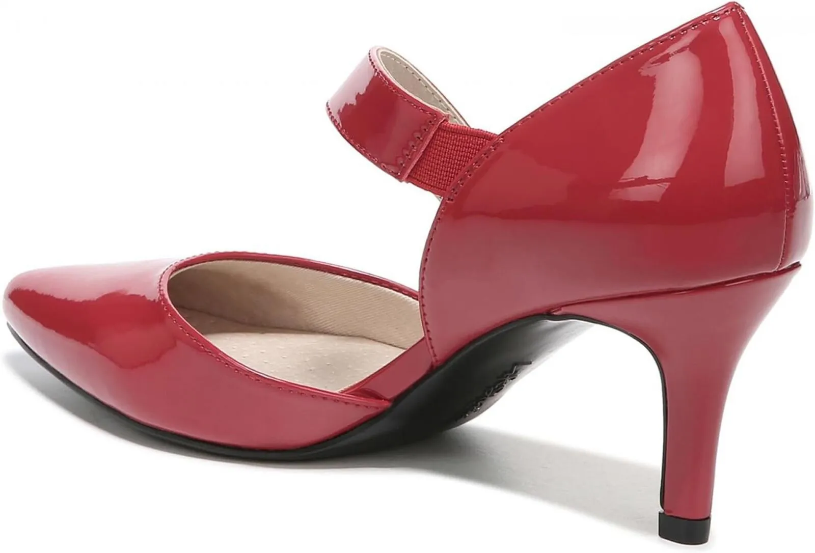 Lifestride Womens Suki Pumps Stiletto Heels Shoes E9896S3 Fire Red 8M
