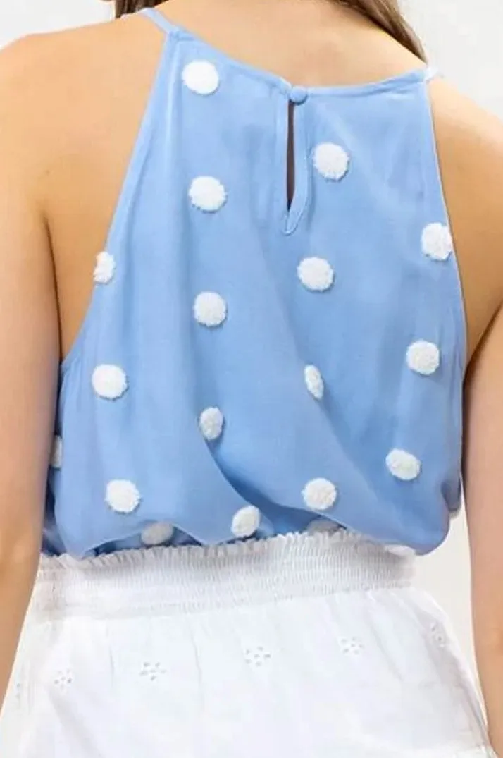 Like a Charm Top Blue