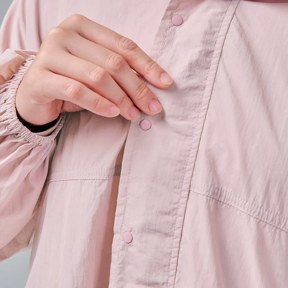 Long Parka - Dusty Pink