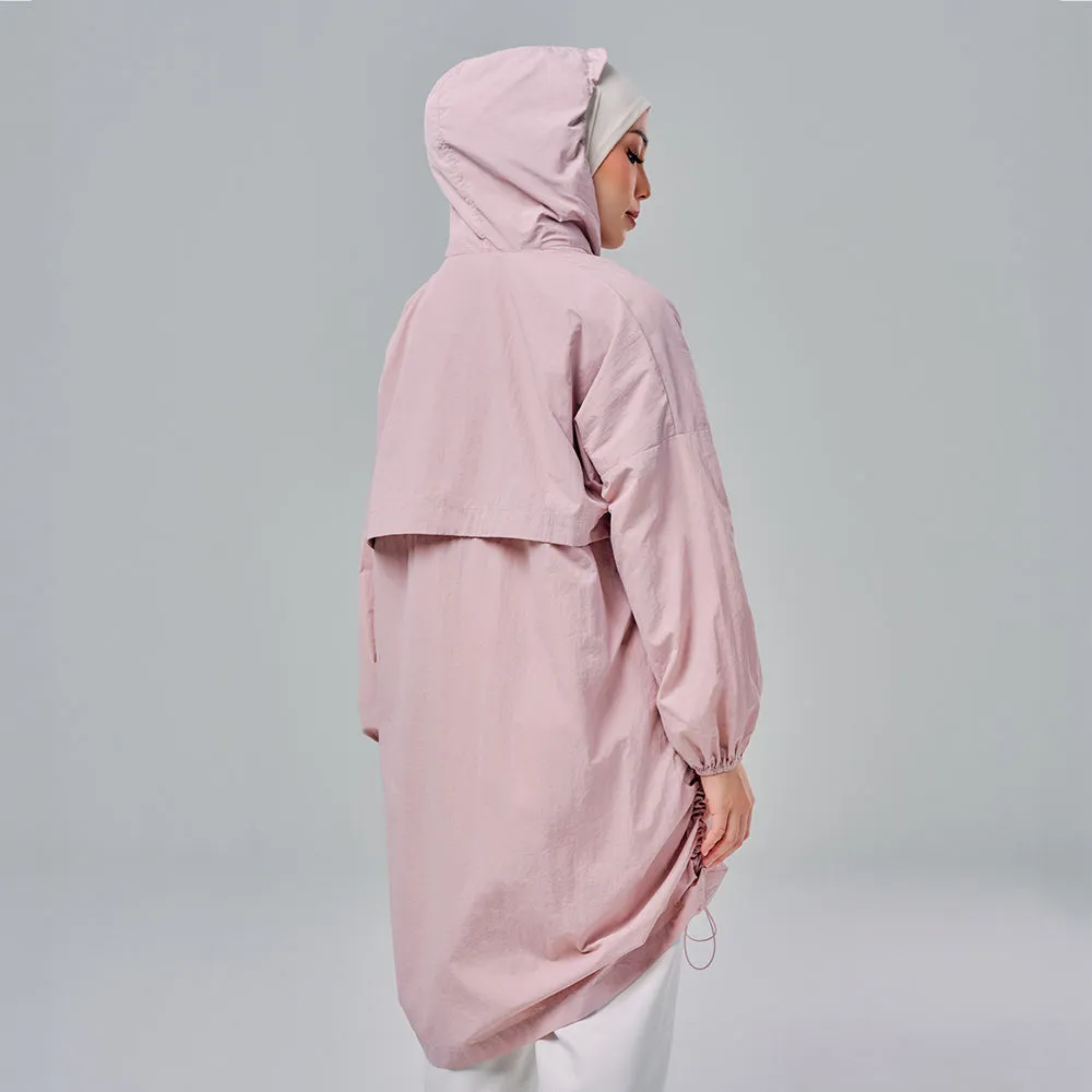 Long Parka - Dusty Pink