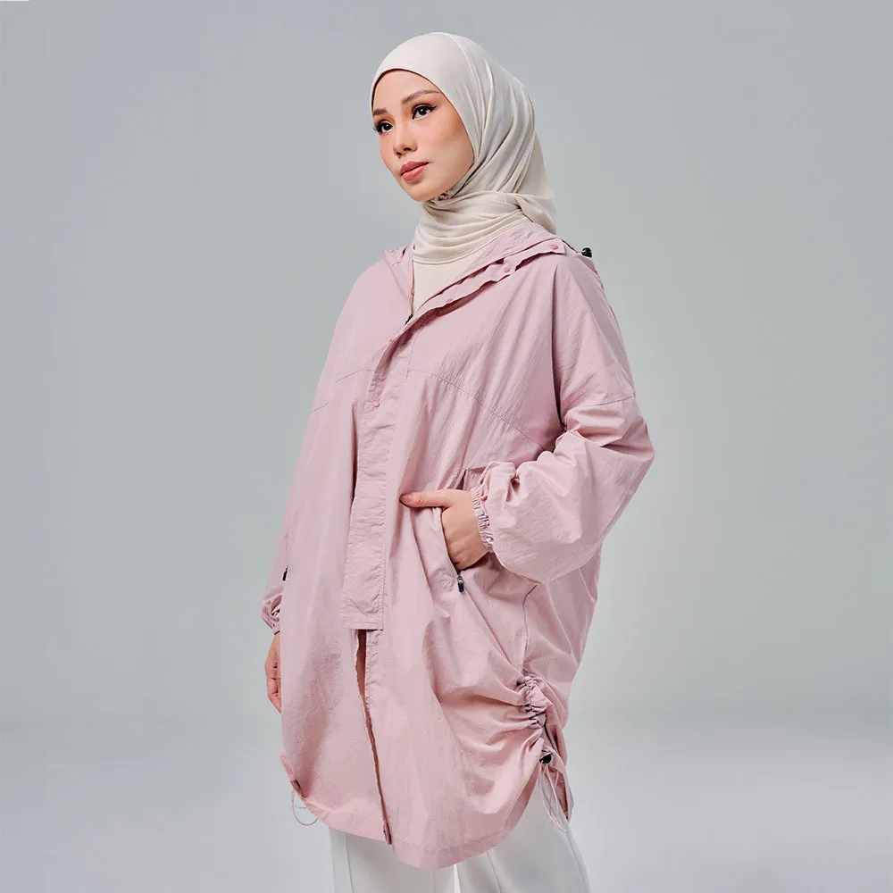 Long Parka - Dusty Pink