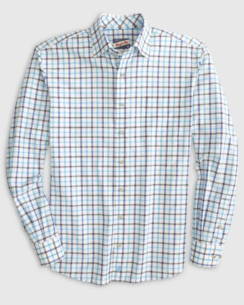 Mardy Hangin' Out Button Up Shirt (Bondi Blue)