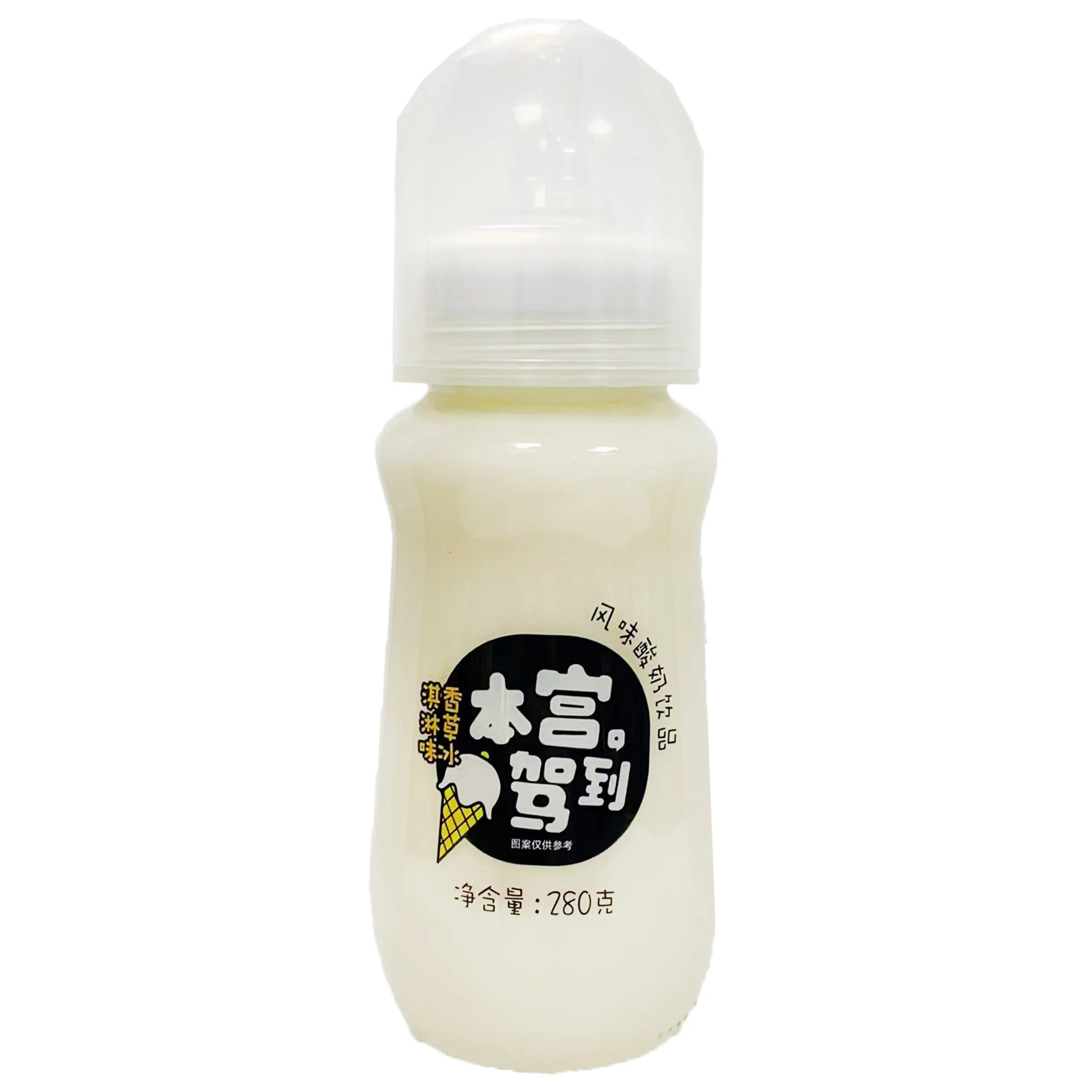 Mei Ri Yi Qing Yogurt Vanilla Ice Cream Flavour 280g ~ 每日亿轻 风味酸奶 香草冰淇淋味 280g