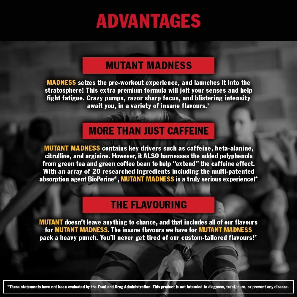 Mutant Madness Pre Workout