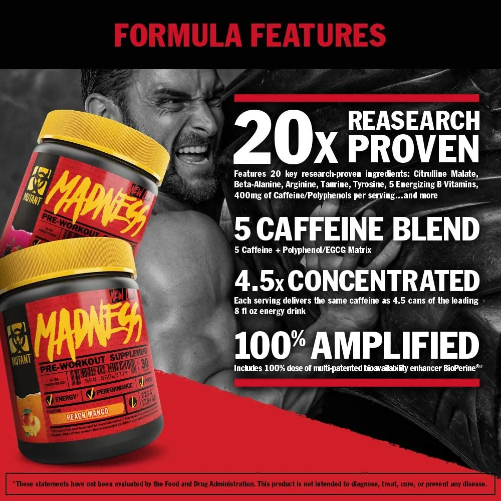 Mutant Madness Pre Workout