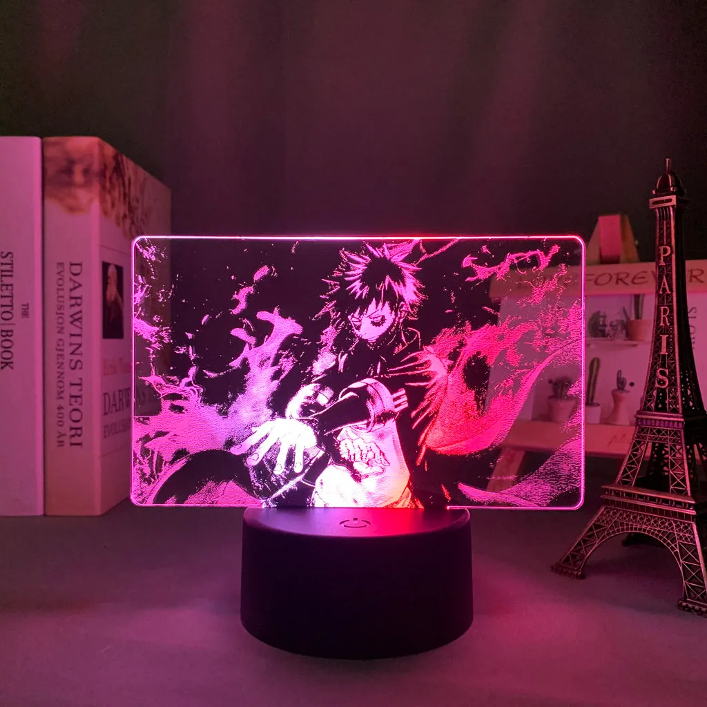 My Hero Academia: Dual-Color Dabi LED Anime Light Display