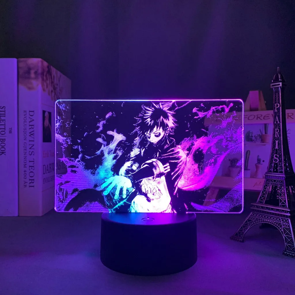 My Hero Academia: Dual-Color Dabi LED Anime Light Display
