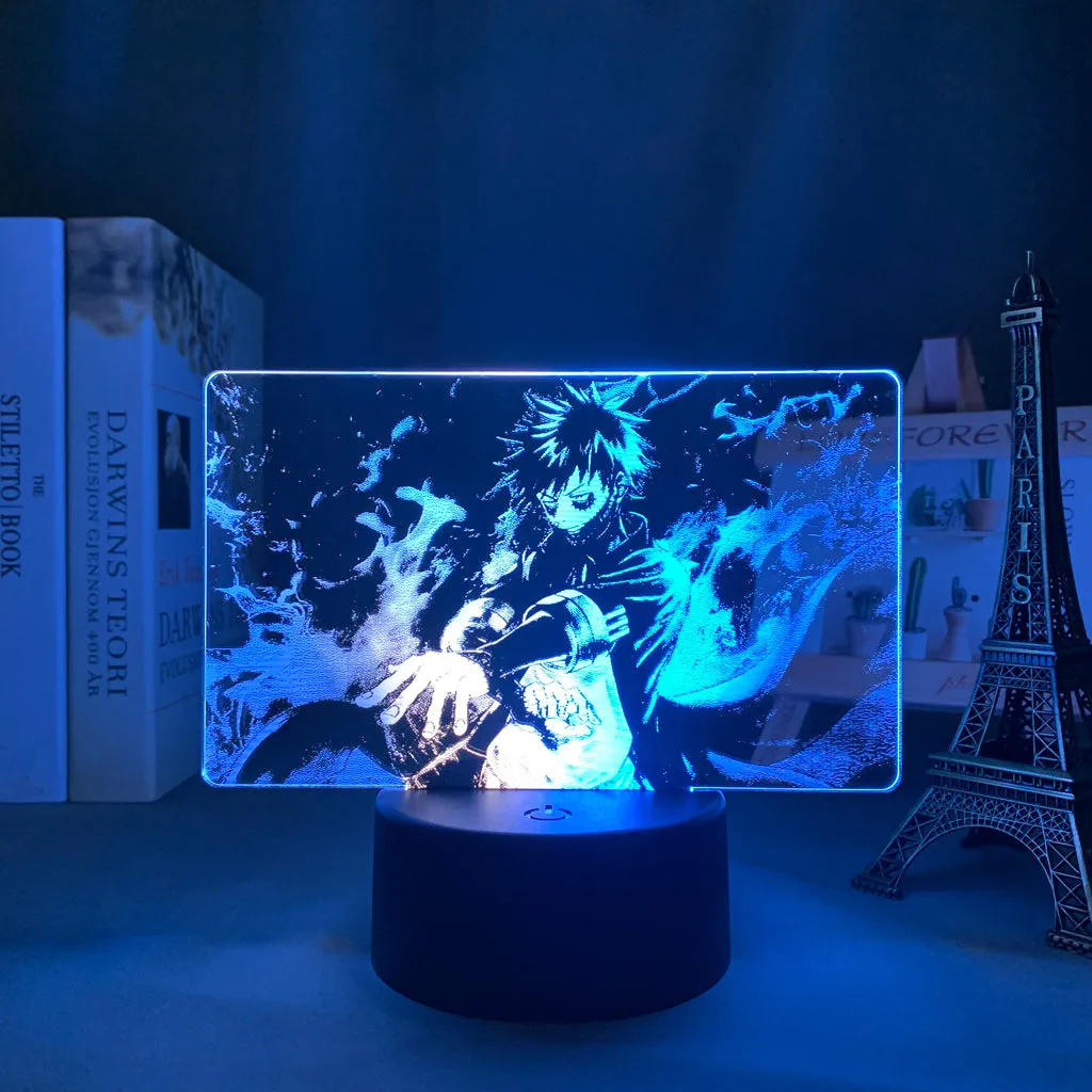 My Hero Academia: Dual-Color Dabi LED Anime Light Display