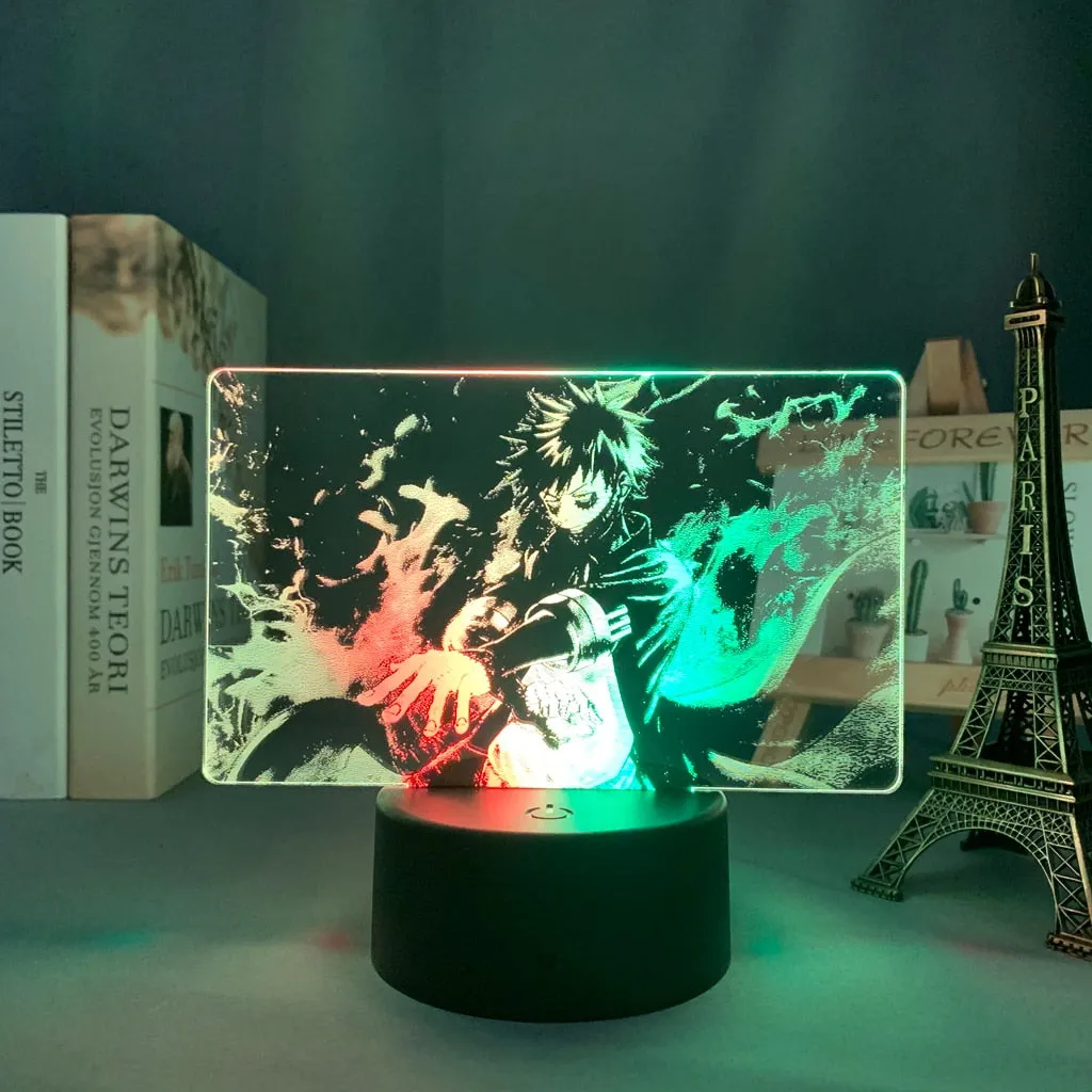 My Hero Academia: Dual-Color Dabi LED Anime Light Display