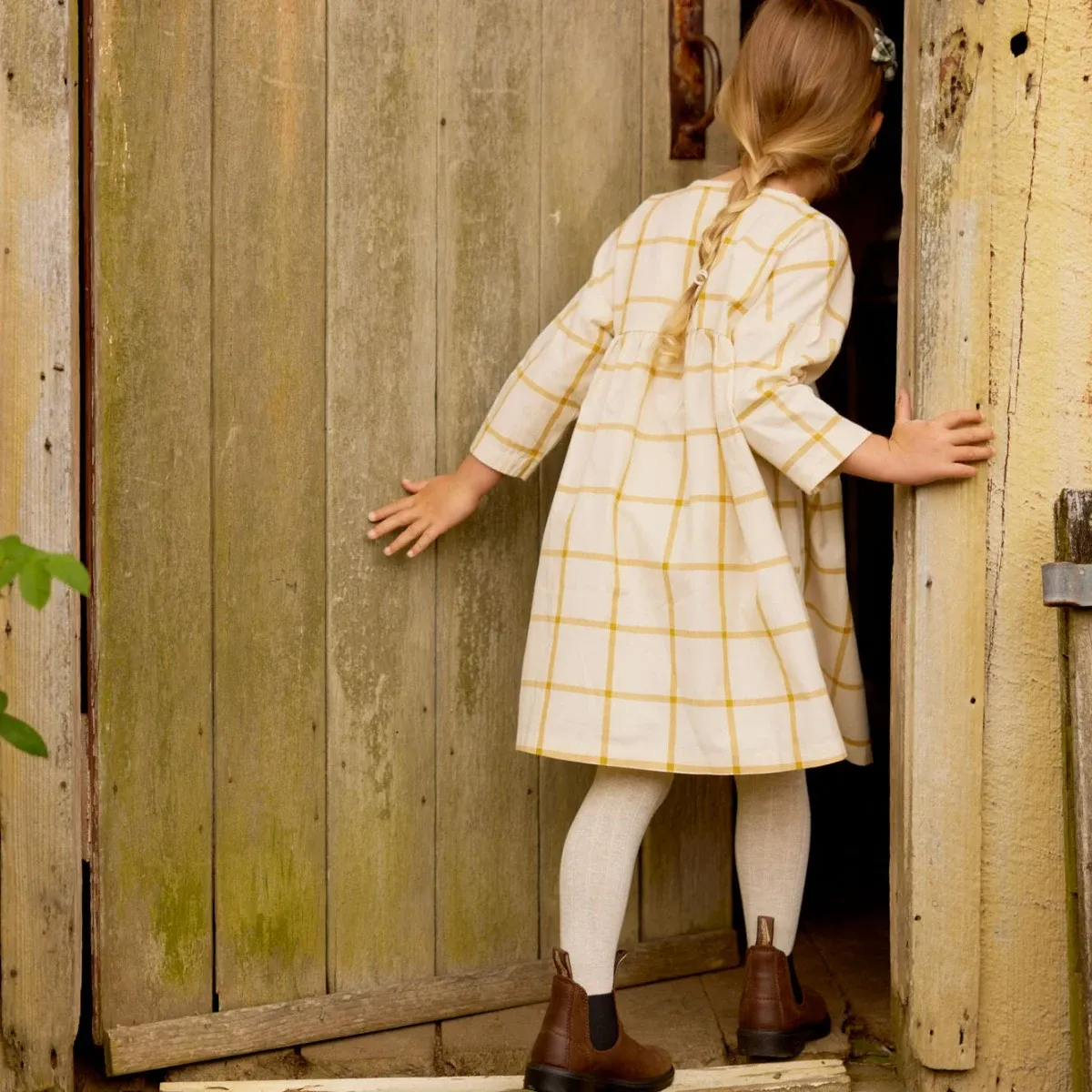 Nature Baby Agatha Dress - Picnic Check