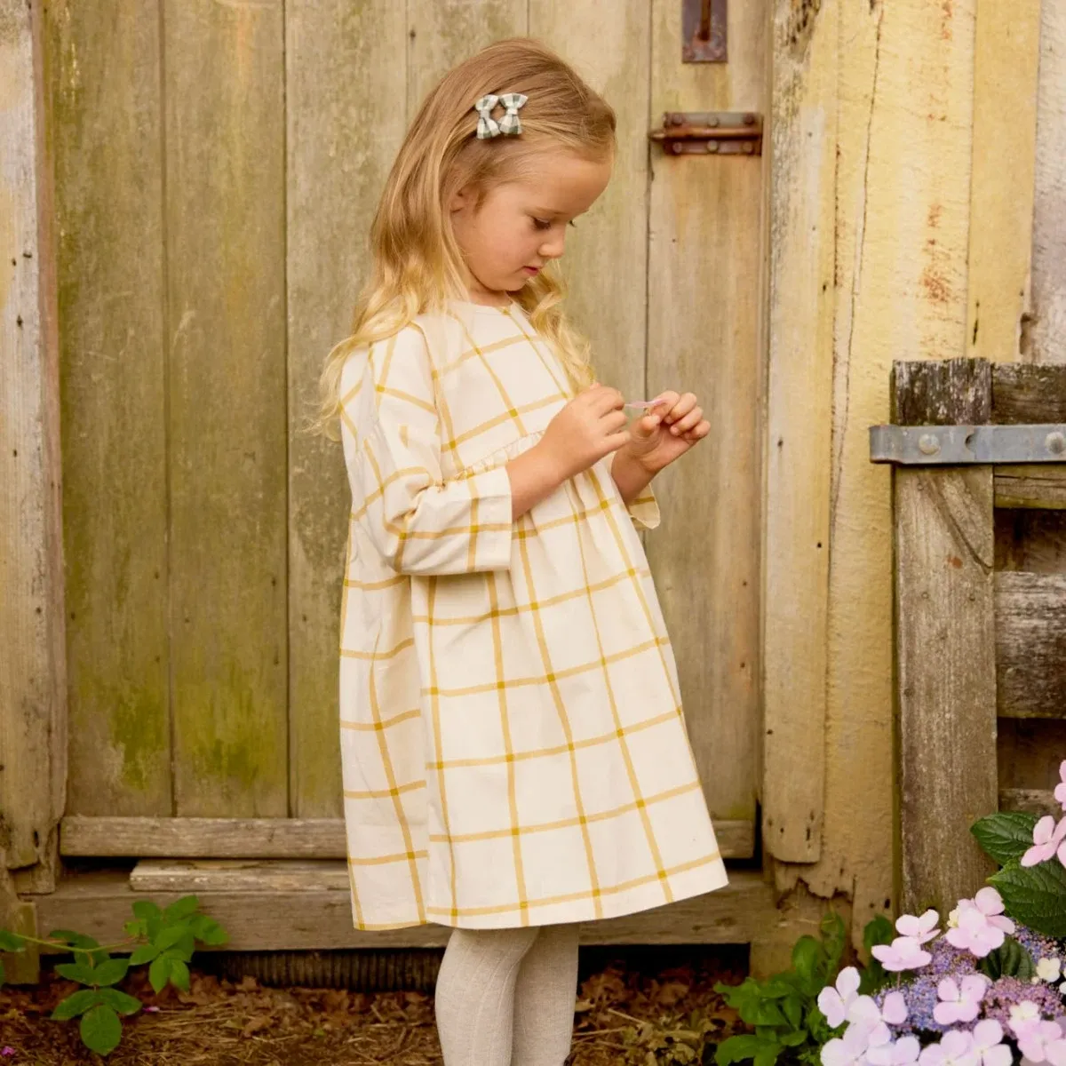 Nature Baby Agatha Dress - Picnic Check