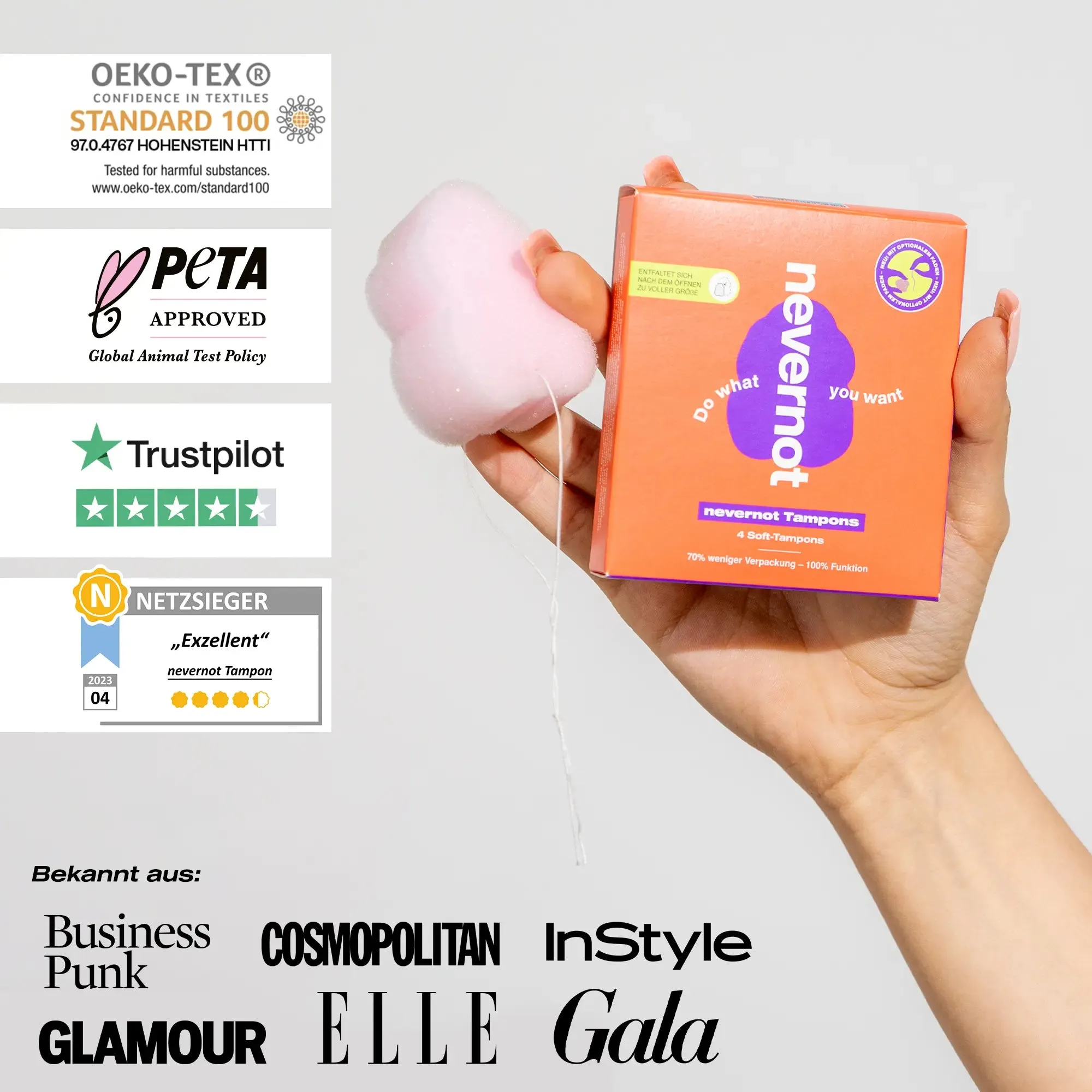nevernot Tampon – 10er Pack