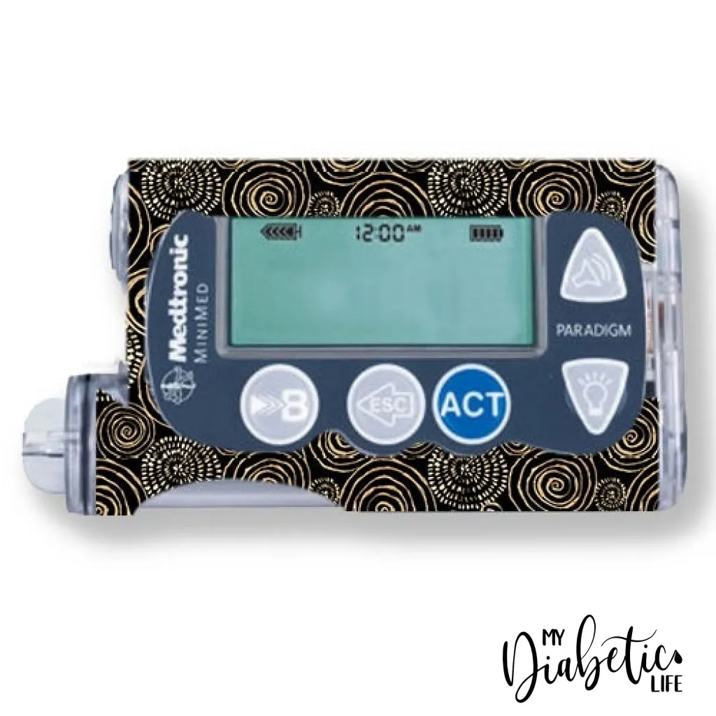 New Years Eve - Medtronic Paradigm Series 7 Sticker