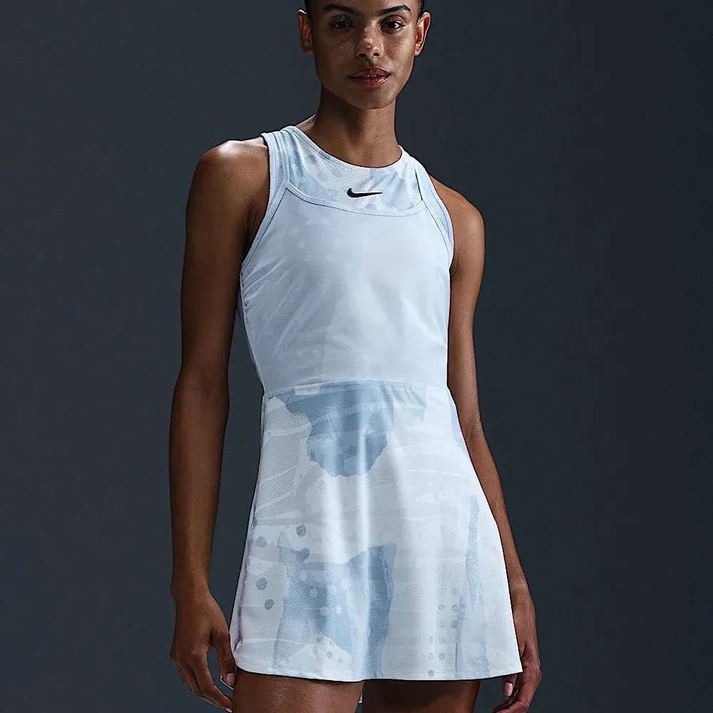 Nike Women's Slam Melbourne Printed Dress - Football Grey