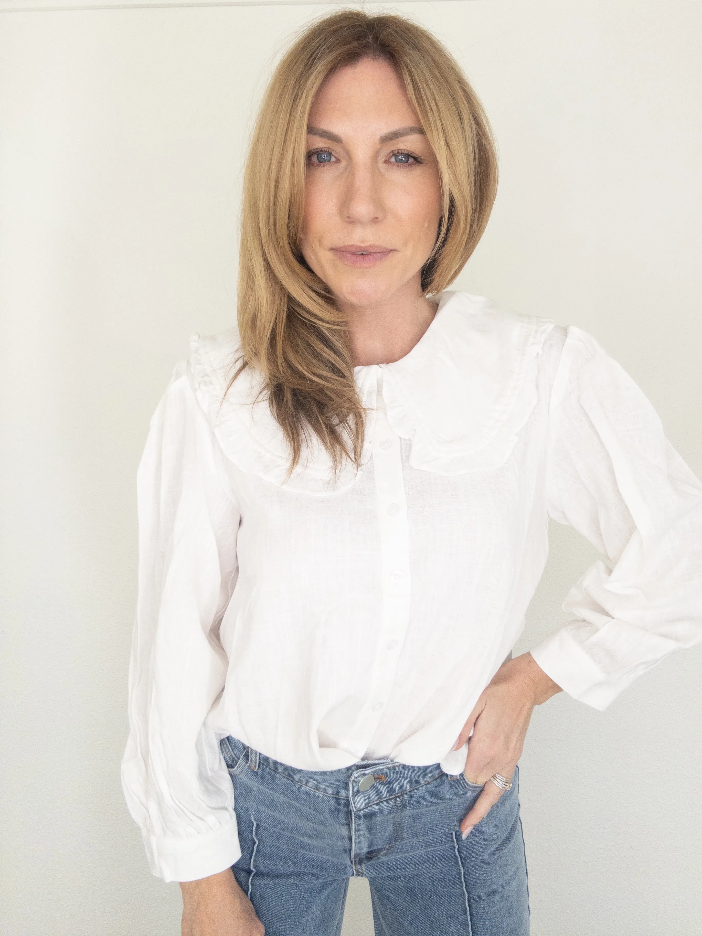 Peter Button Down Blouse