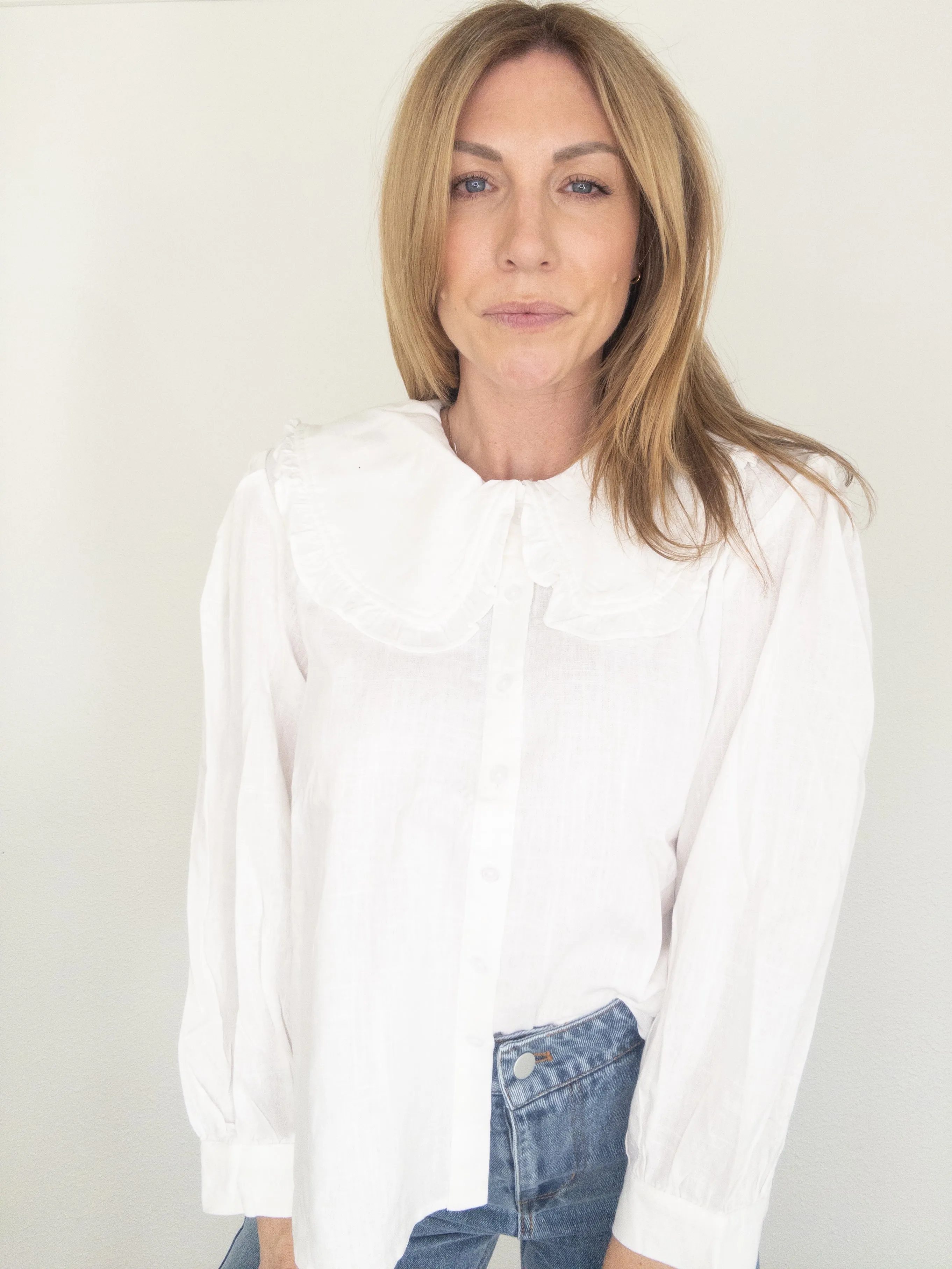 Peter Button Down Blouse
