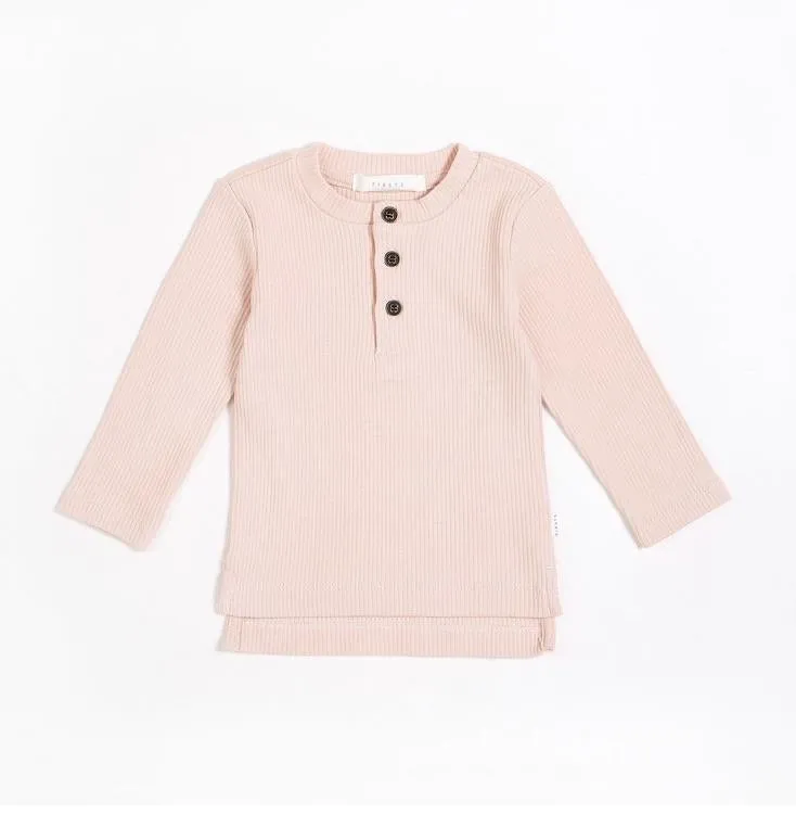 Petit Lem Lounge Set Dusty Rose Rib