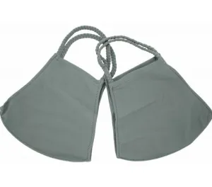 Pom Masks by Pomchies - Solid Grey / Solid Grey