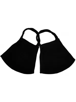 Pomchies Pom Mask Solid Black Mask 2 pk