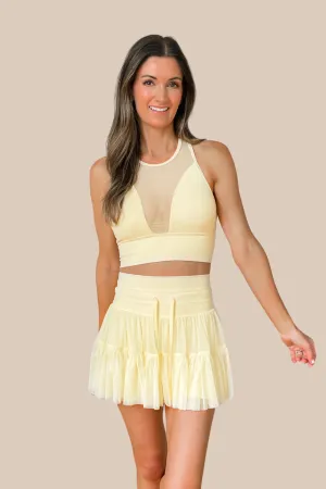 POPFLEX Pirouette Skort - Buttercream