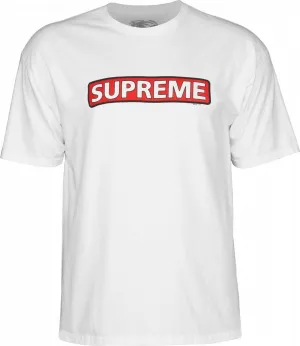 Powell Peralta - Supreme Tee White
