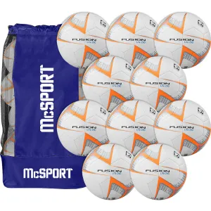 Precision Training Fusion Lite 290g Footballs 10 Pack   Bag