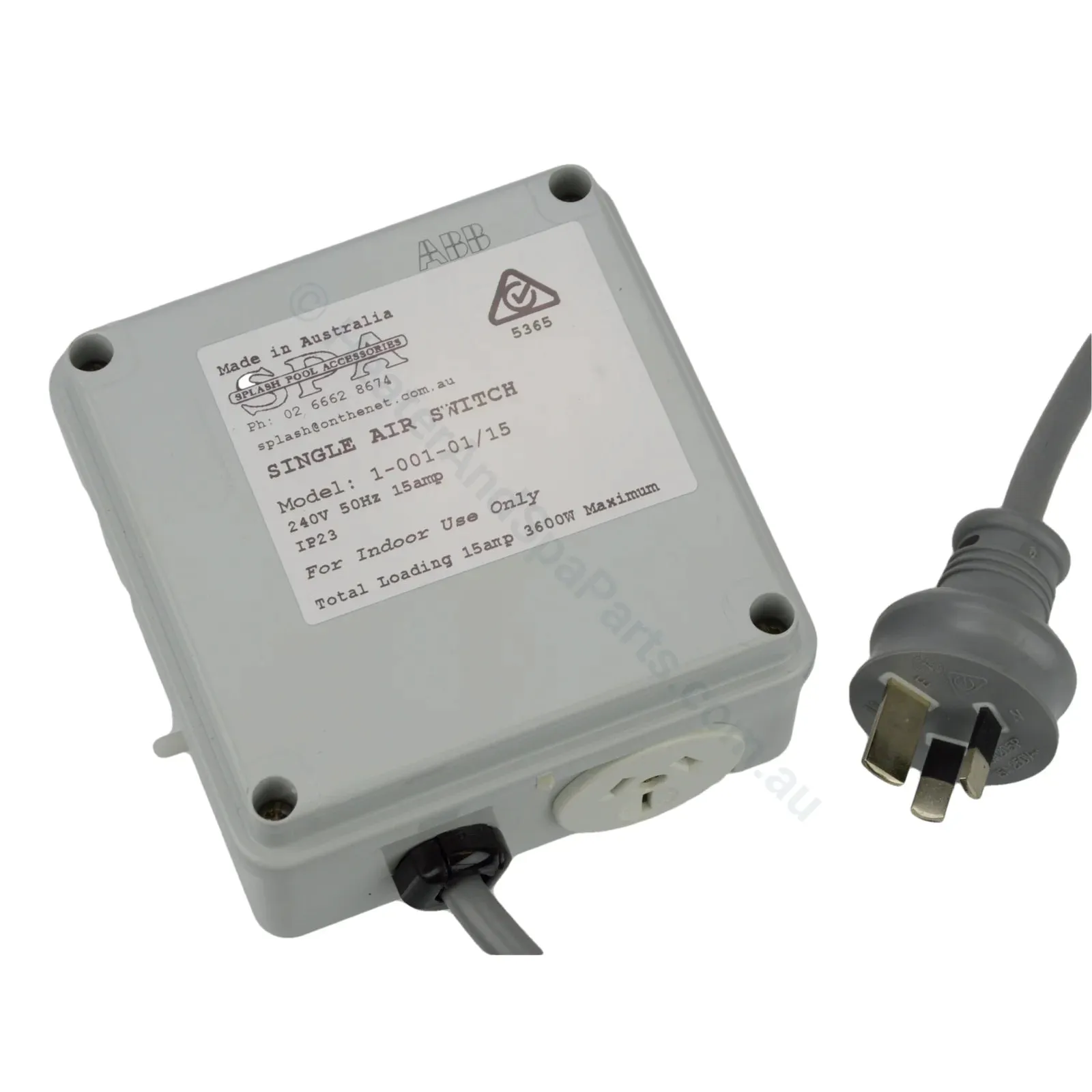 Premium 3-Speed Blower Air Switch Controller Box - Blower Speed Control