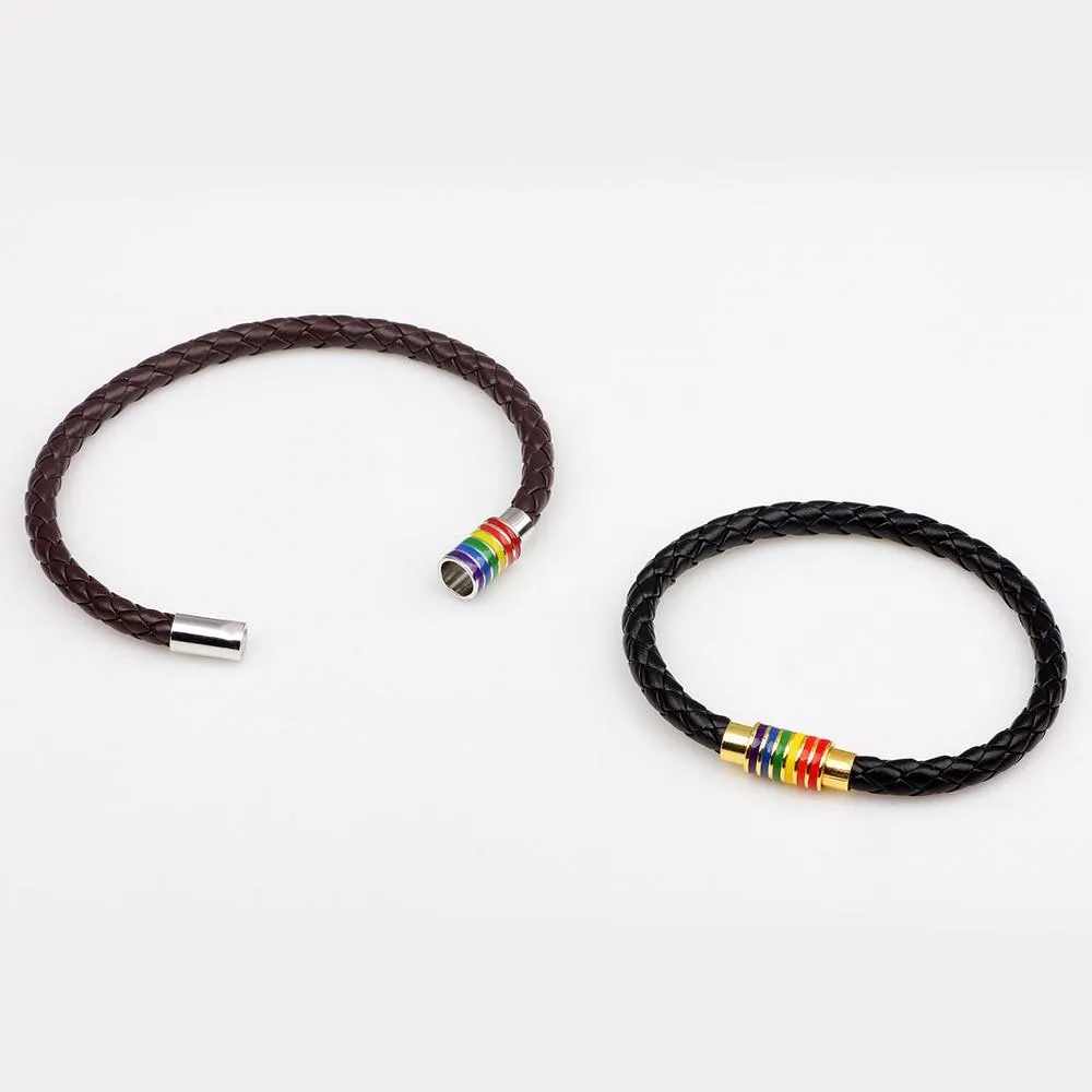 Pride Tumbler Woven Bracelet