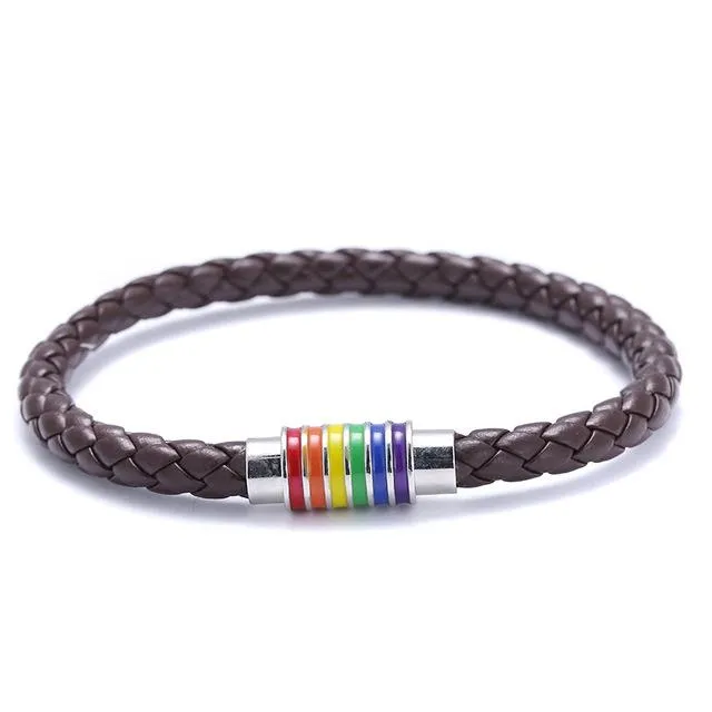 Pride Tumbler Woven Bracelet
