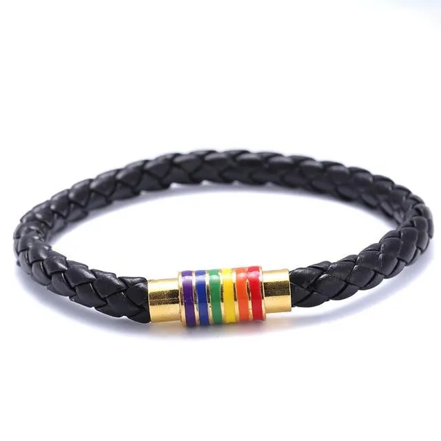 Pride Tumbler Woven Bracelet
