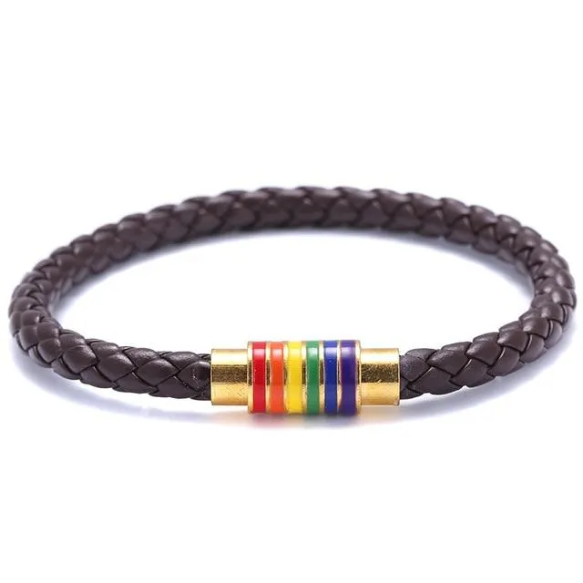 Pride Tumbler Woven Bracelet