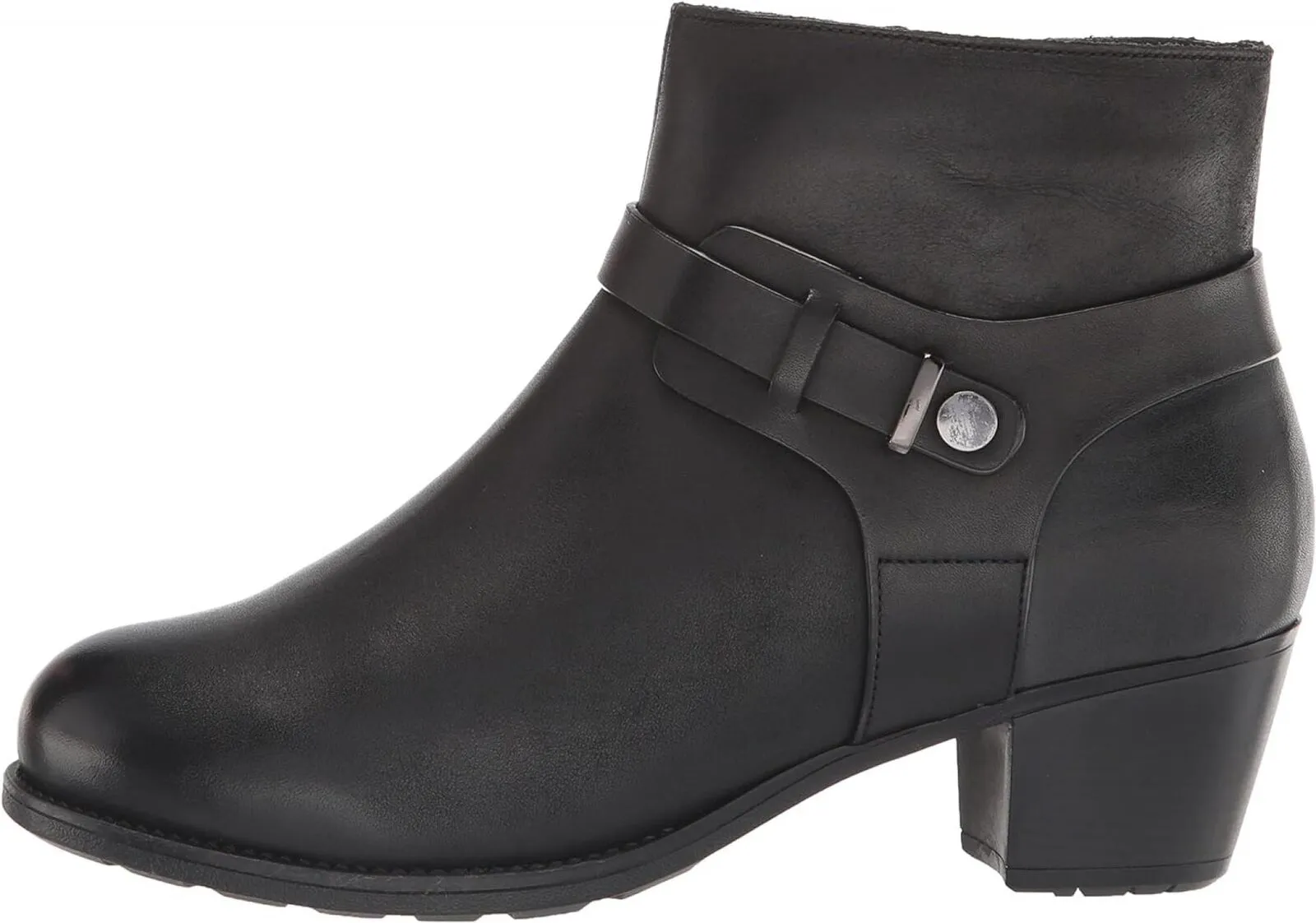 Propet Women's Leather Ankle Boots WFX175L Black 8W