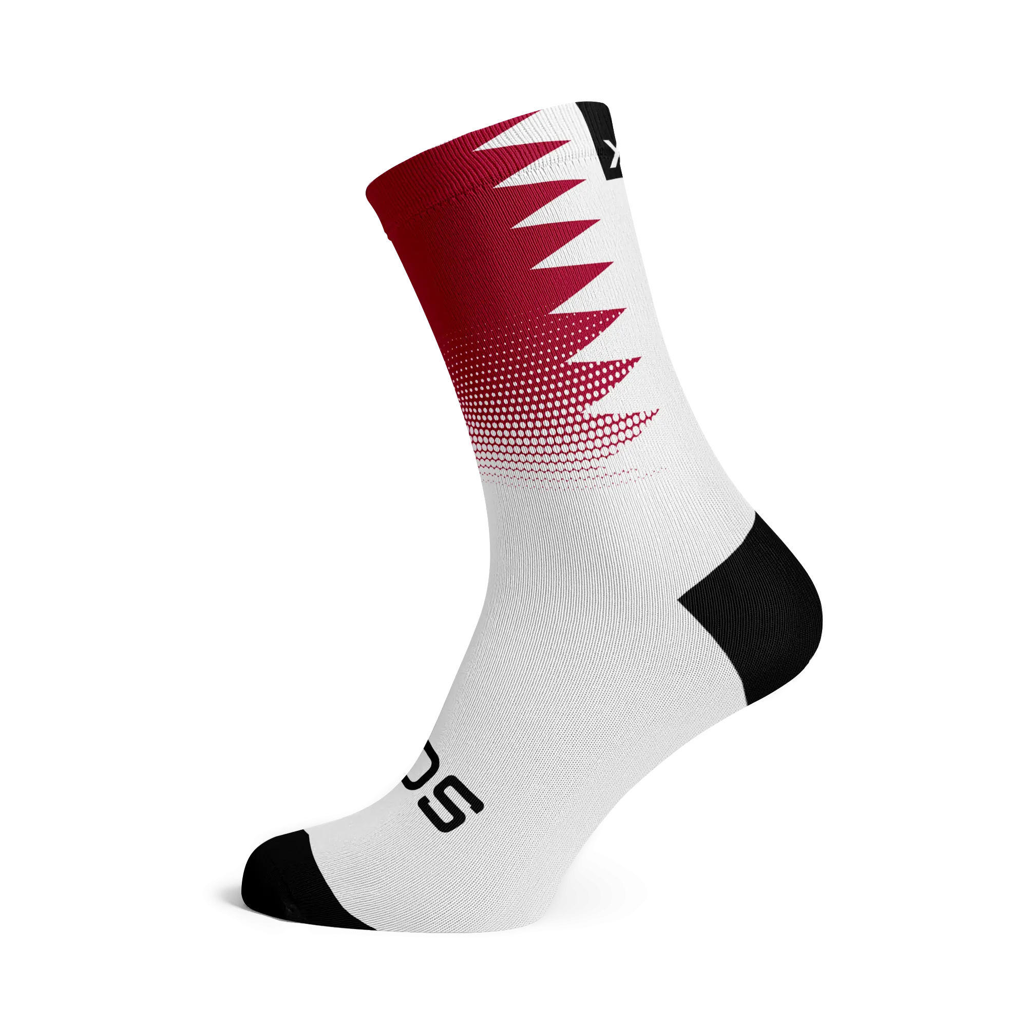 Qatar Flag Socks