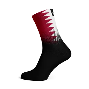 Qatar Flag Socks