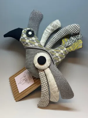 "JUDITH" MIXED MEDIA SOFT SCULPTURE