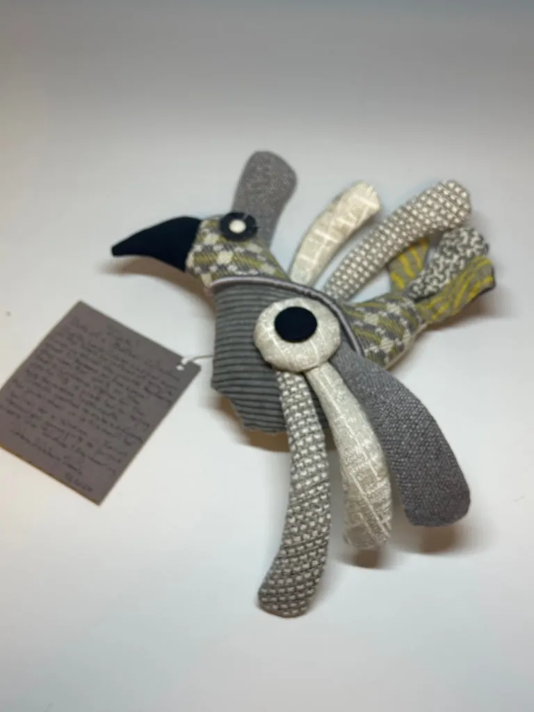 "JUDITH" MIXED MEDIA SOFT SCULPTURE
