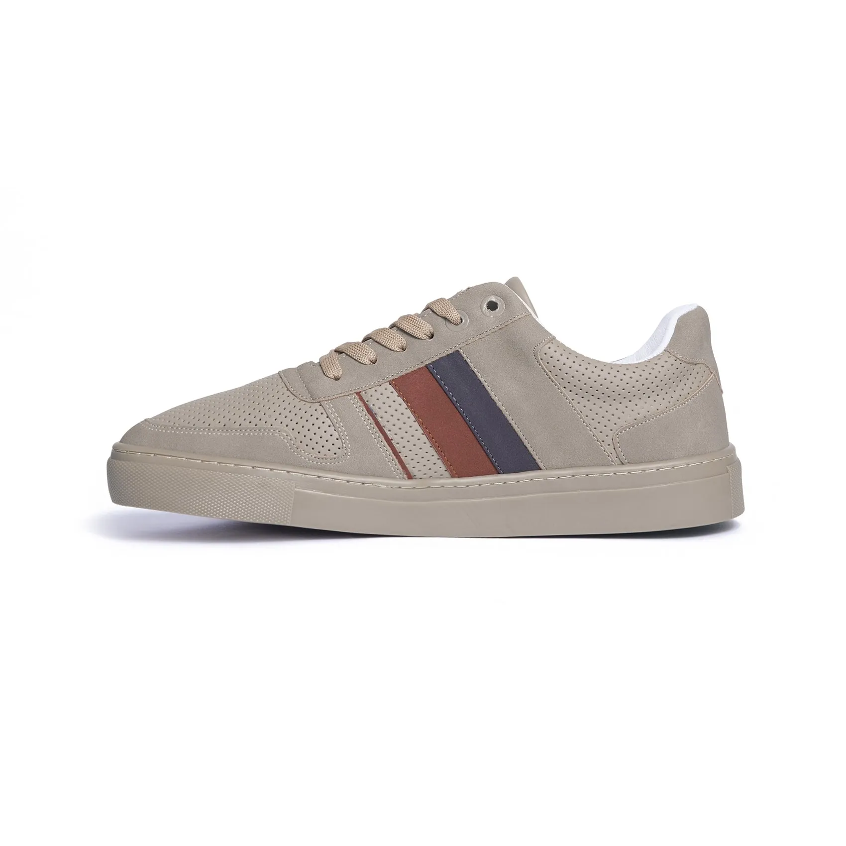 "Men's Slip-ins Sleek and Stylish Sneaker - Beige Color Model V104"