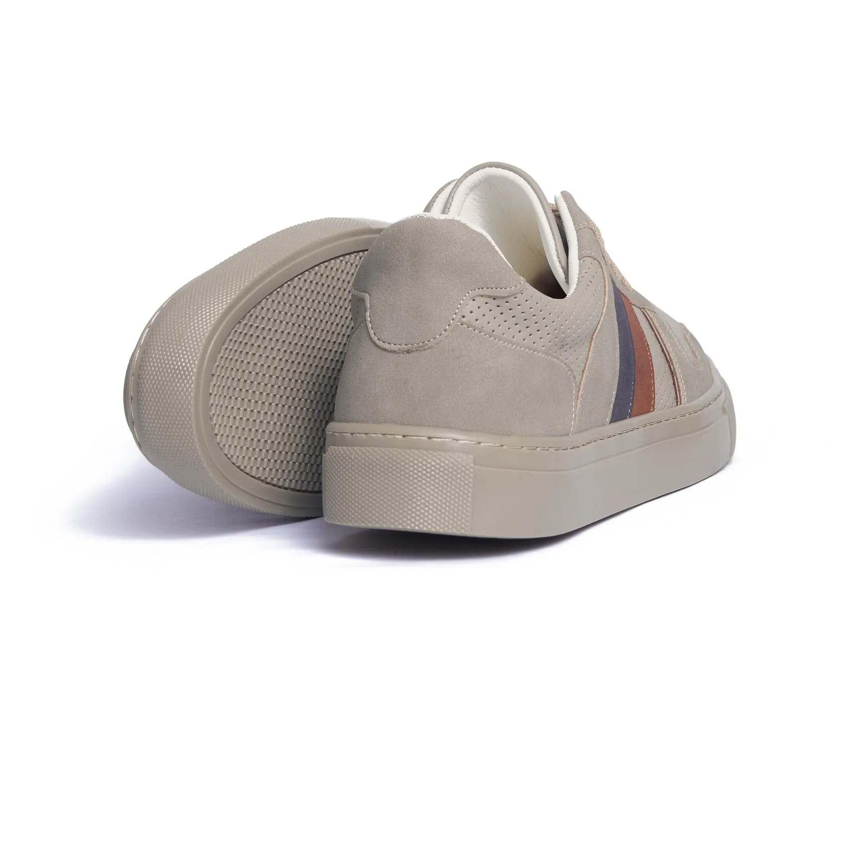 "Men's Slip-ins Sleek and Stylish Sneaker - Beige Color Model V104"