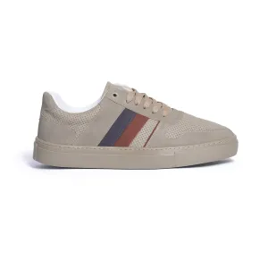 "Men's Slip-ins Sleek and Stylish Sneaker - Beige Color Model V104"