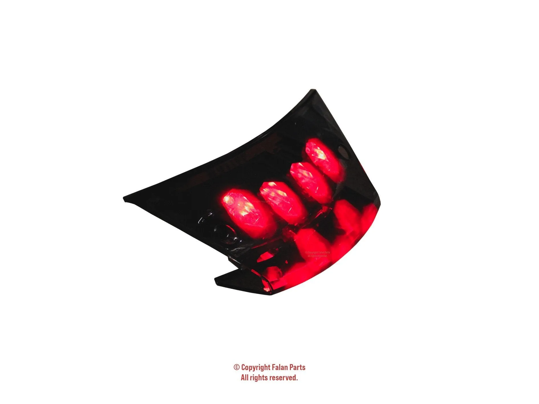 Rear Light Led Smoked | Piaggio ZIP 2000/SP 50/125/150cc 2/4T