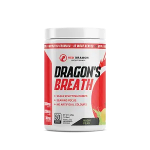 RED DRAGON Dragon's Breath High Stim Pre-Workout | 4 Flavours