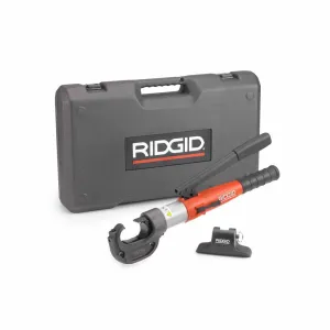 RIDGID 48373 RE 12-M Manual Hydraulic Crimp Tool Kit