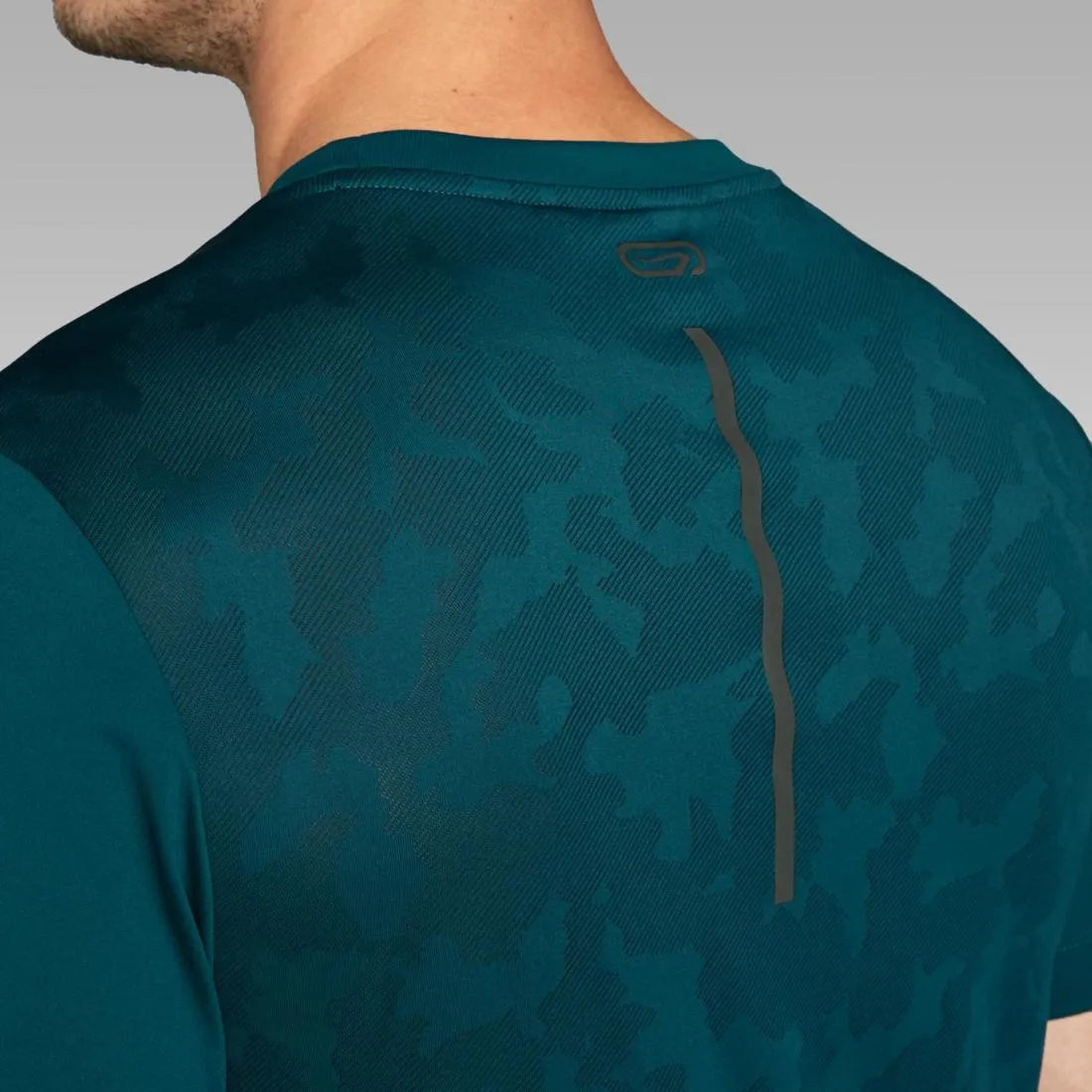 Run Dry  Breathe Men's Running T-shirt - Petrol
