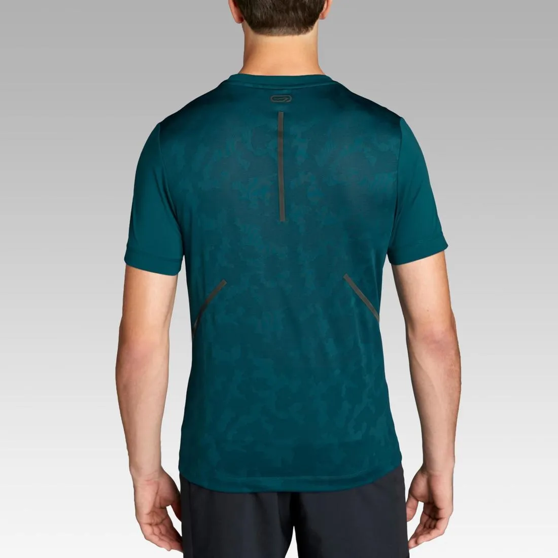 Run Dry  Breathe Men's Running T-shirt - Petrol