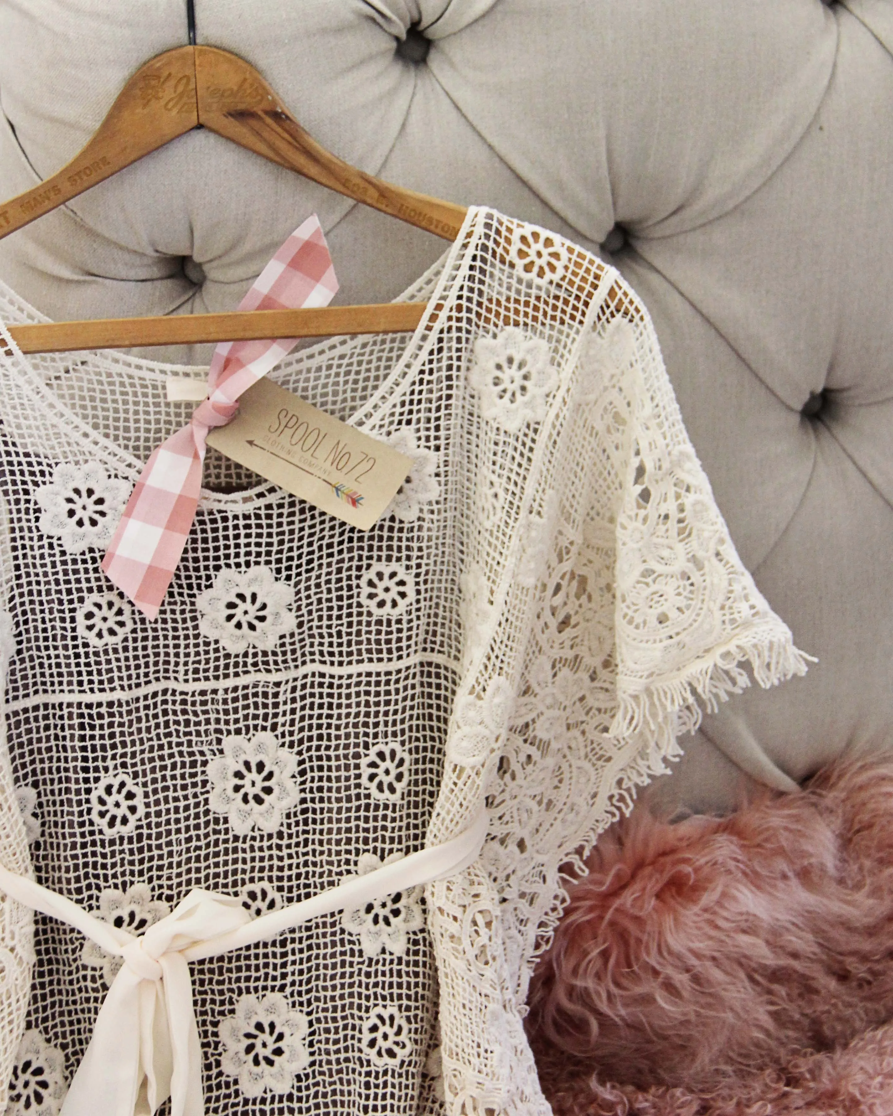 Sable   Lace Tunic Top
