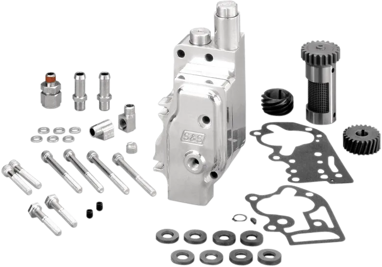 S&S Cycle 31-6302 HVHP (High Volume High-Pressure) Oil Pump Kit with Universal Cover