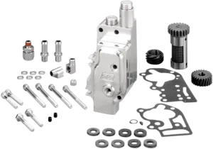 S&S Cycle 31-6302 HVHP (High Volume High-Pressure) Oil Pump Kit with Universal Cover