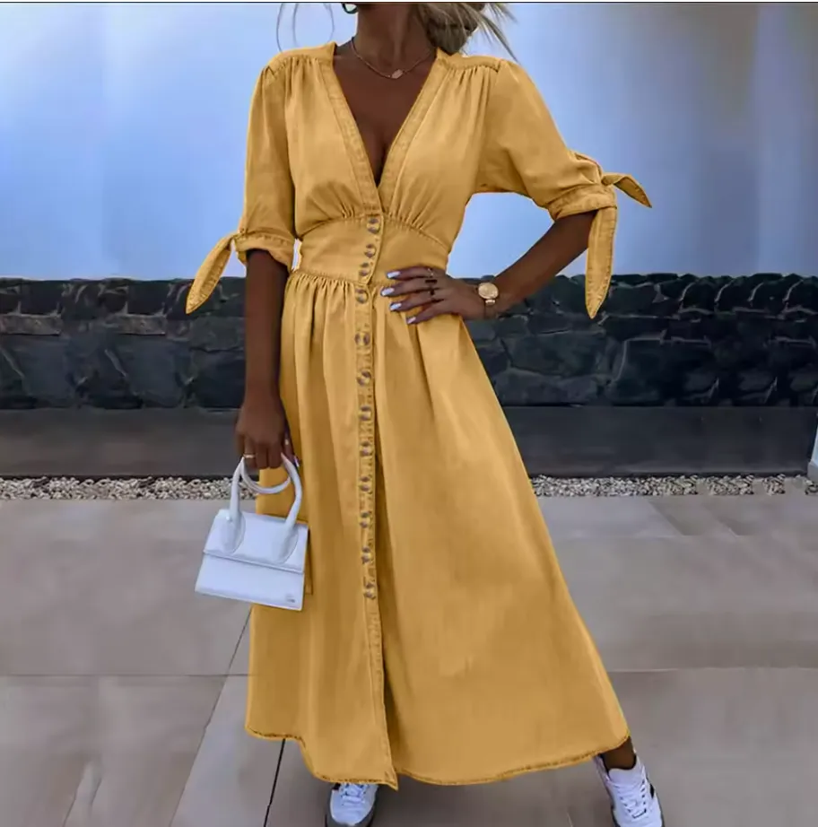 Seriane | Chic Denim Dress