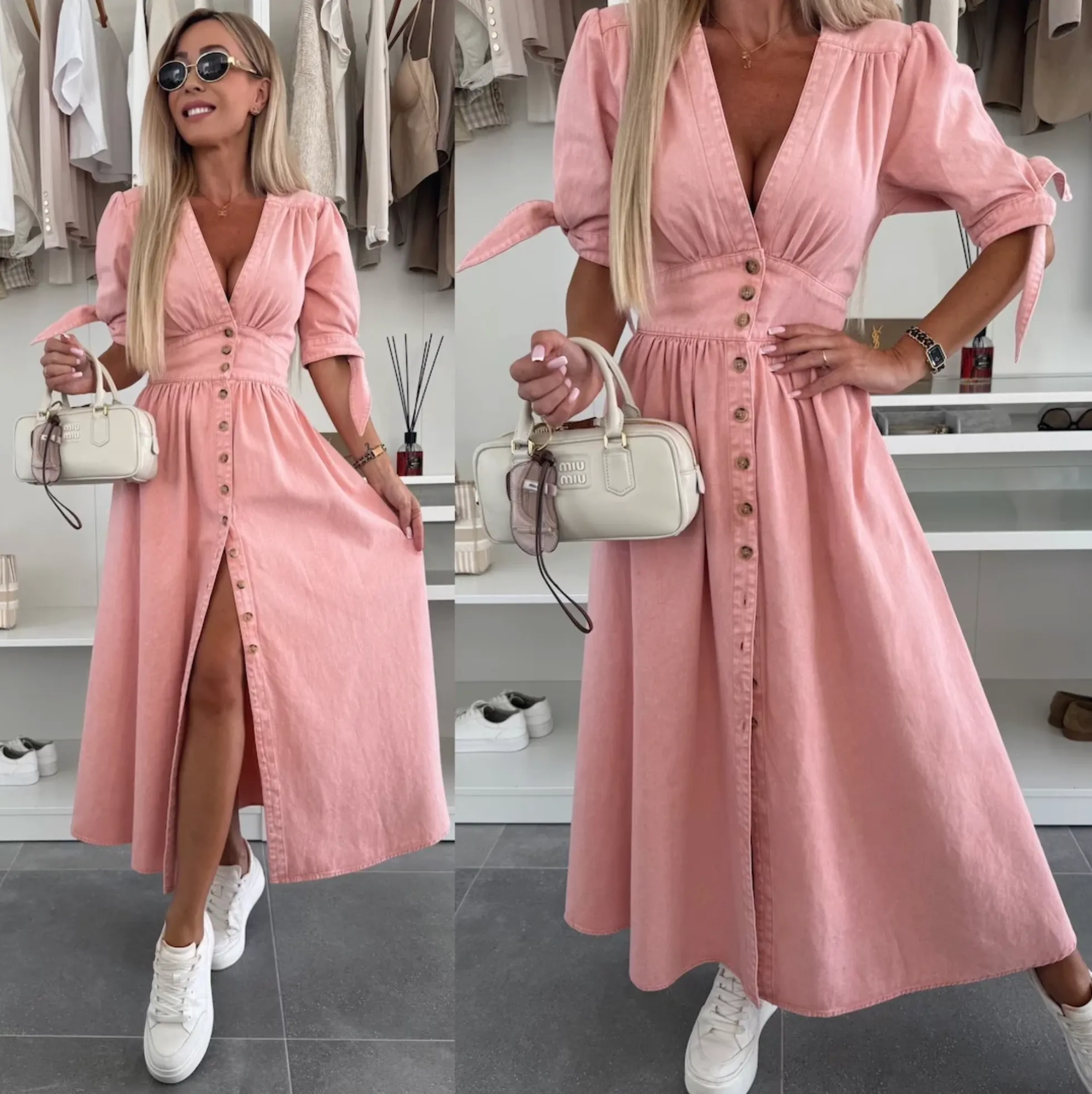 Seriane | Chic Denim Dress