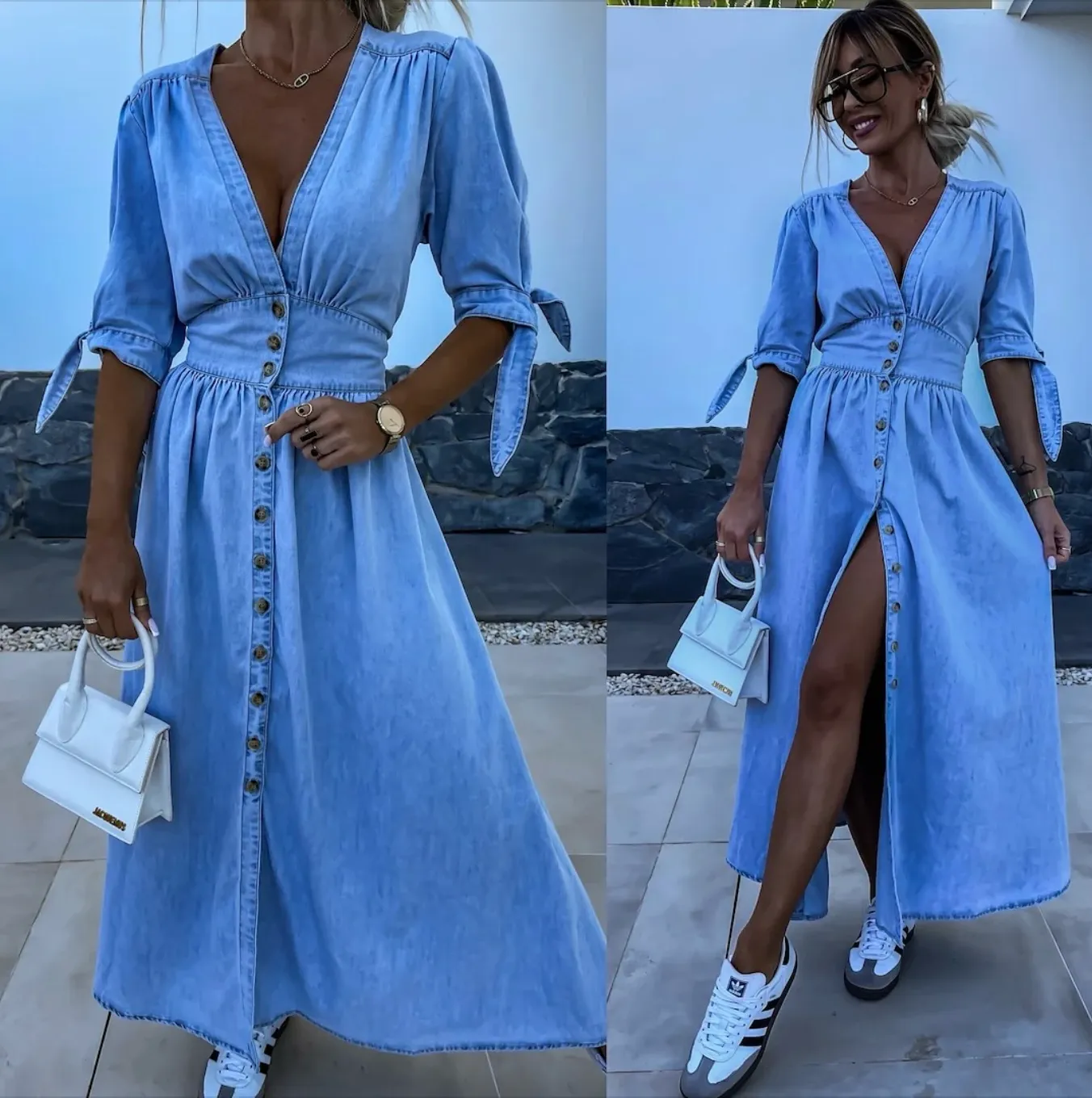 Seriane | Chic Denim Dress